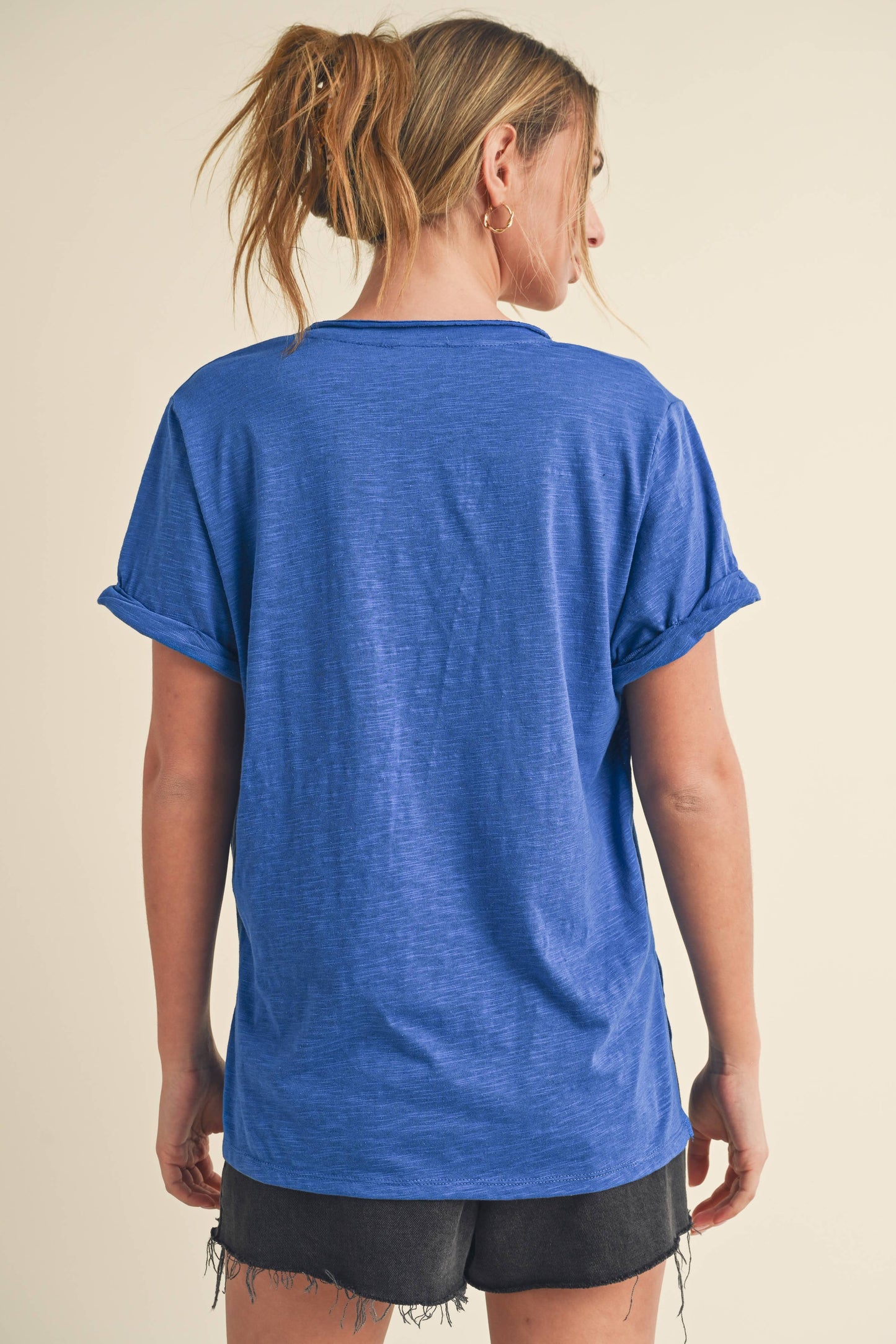 V-Neck Short Sleeve