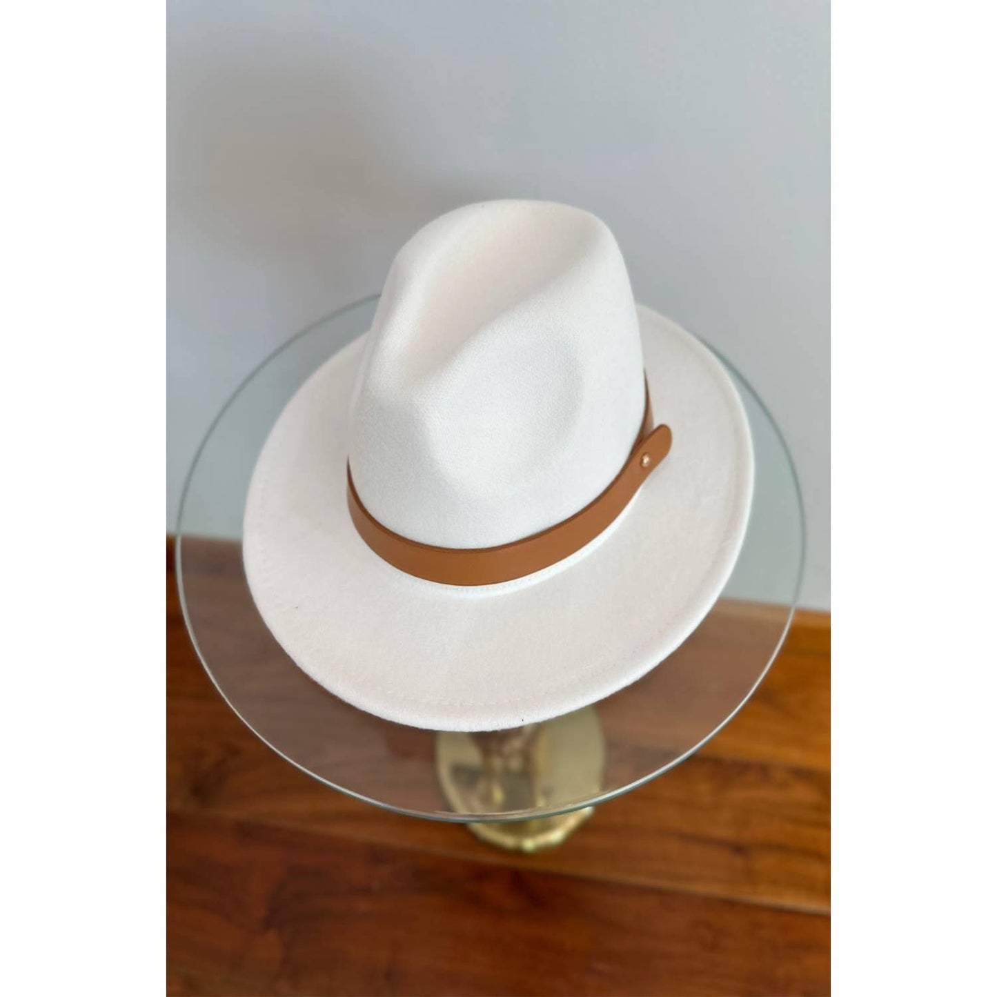 FEDORA HAT With Leather Belt