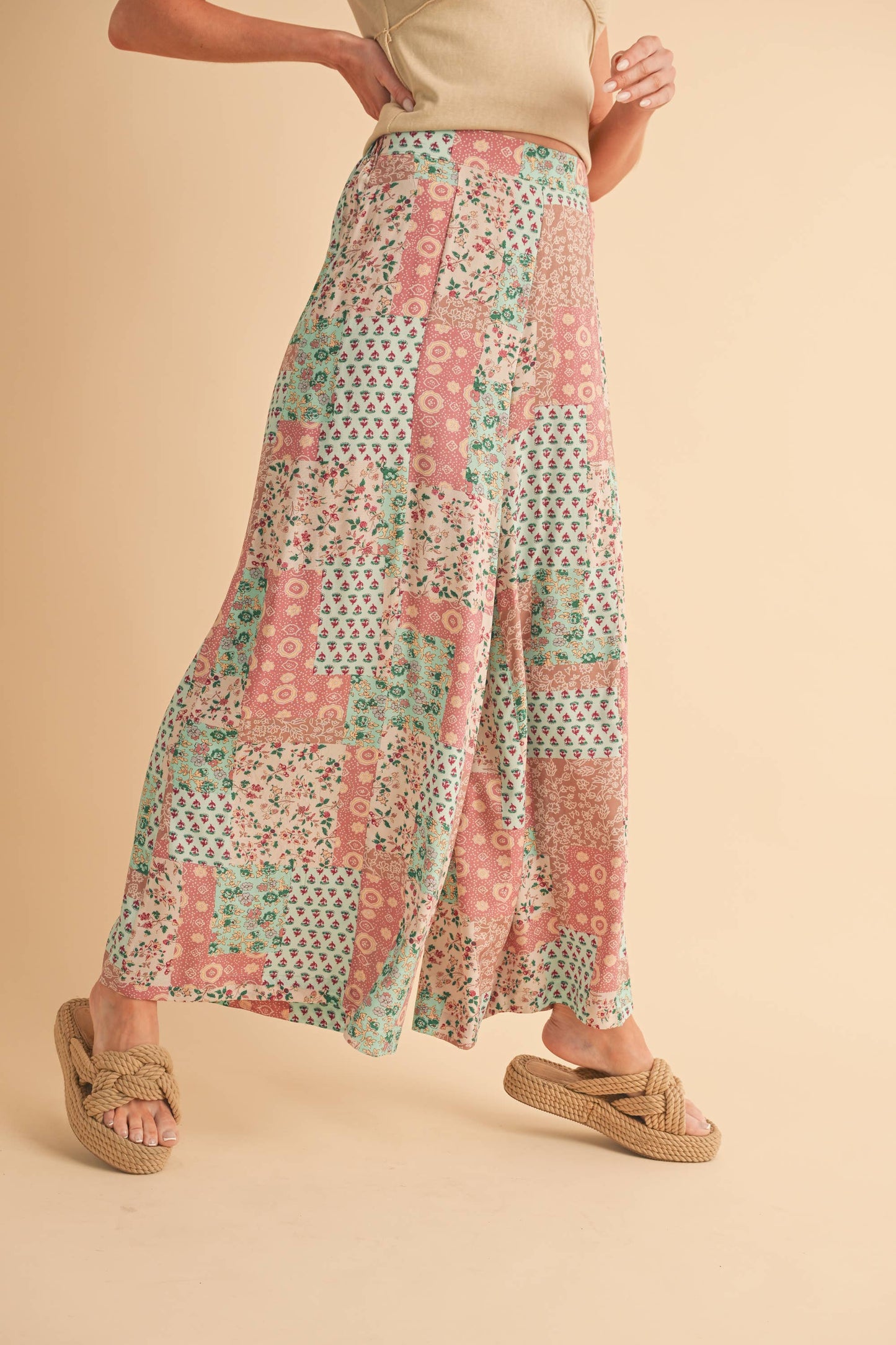 Coline Printed Pants