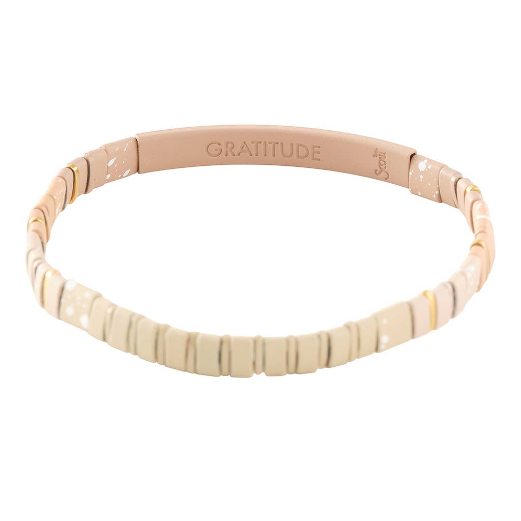 Scout Curated Wears - Good Karma Ombre Bracelet - Gratitude Fawn/Gold