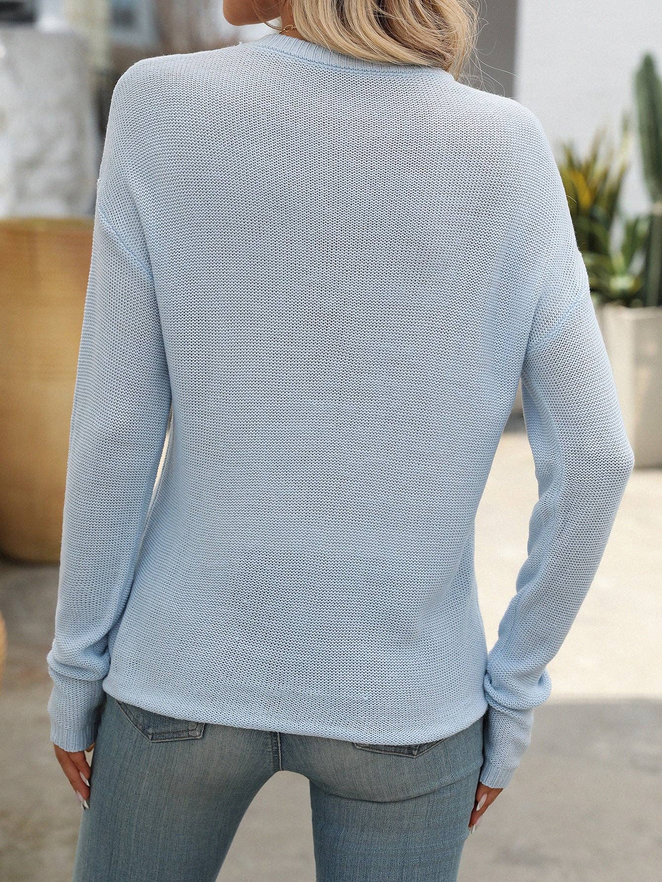 Thick Stitch Sweater