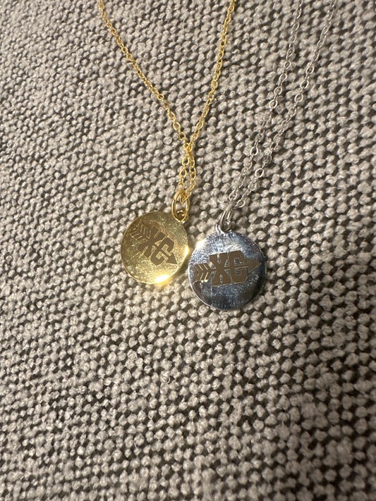 XC charm necklace