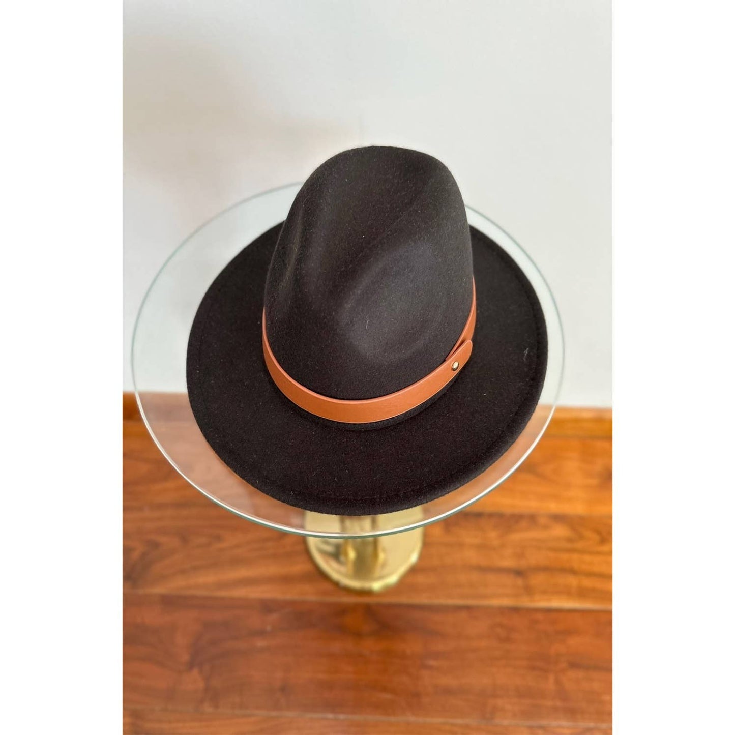 FEDORA HAT With Leather Belt