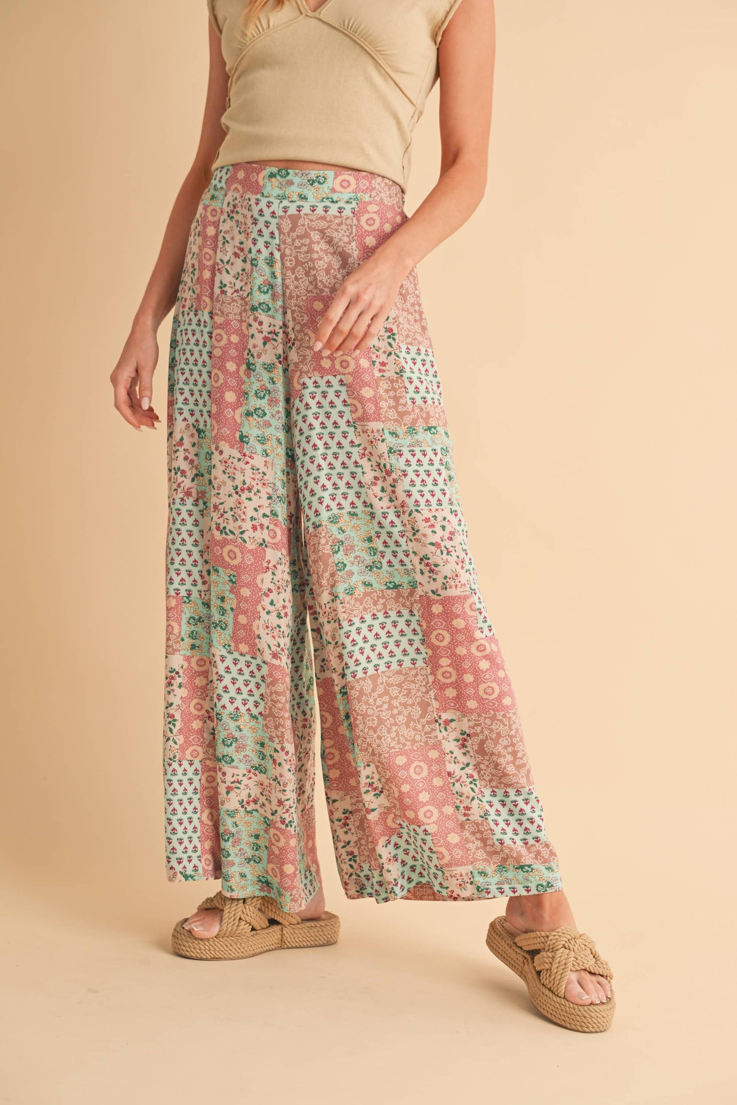 Coline Printed Pants