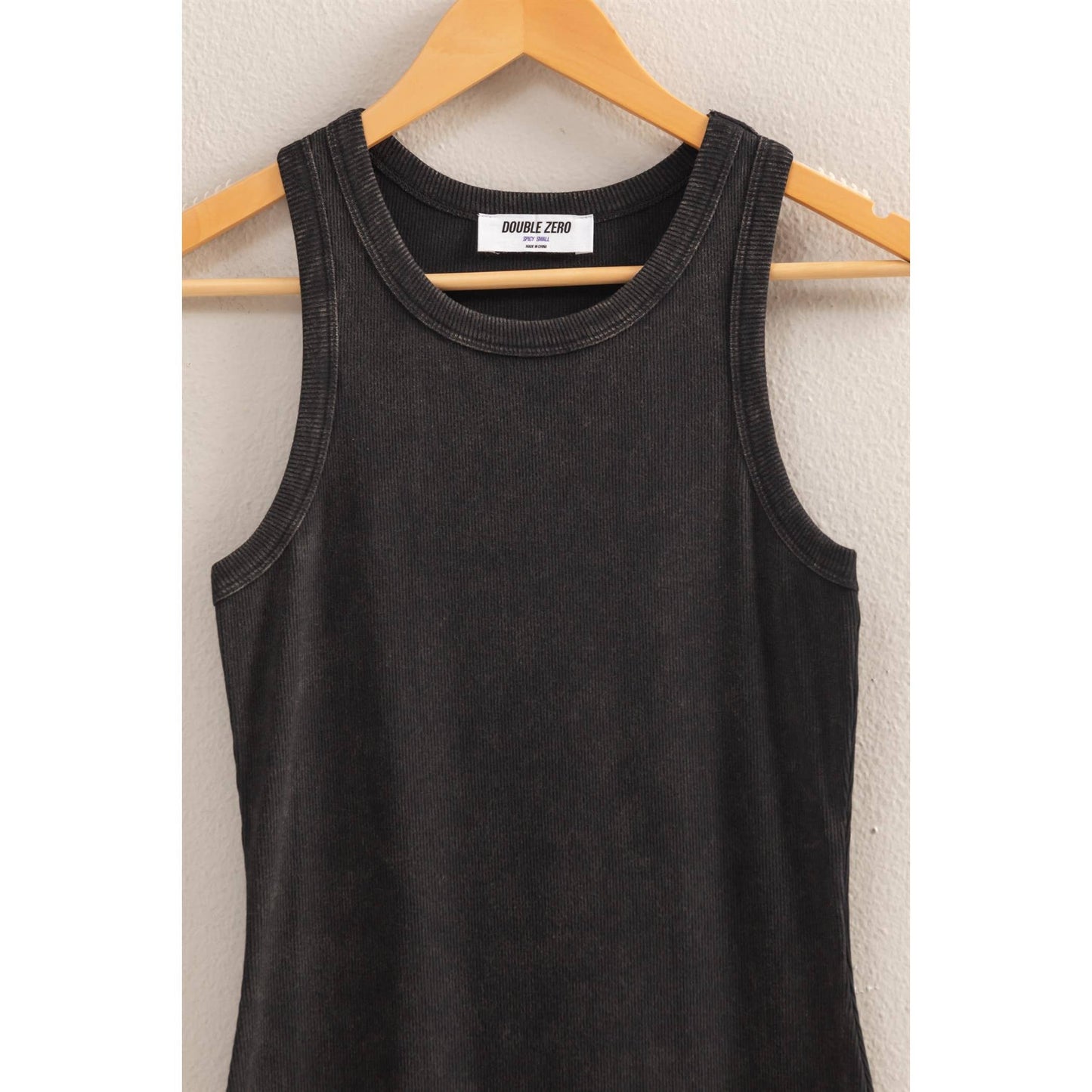 Acid Washed Tank Dress