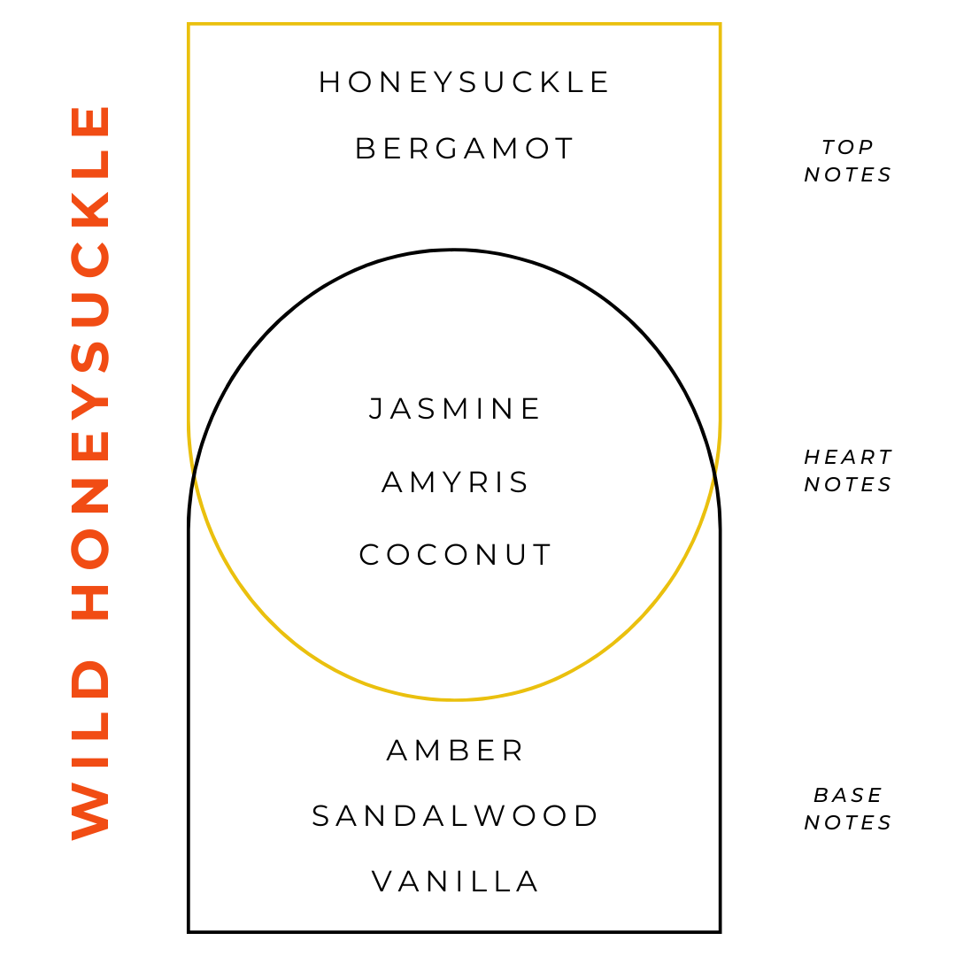 Nomad Wax Co. - Wild Honeysuckle Niwa Floral Candle - 10oz