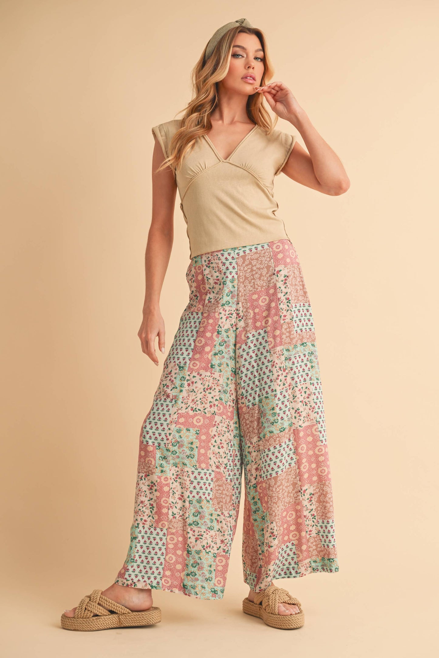Coline Printed Pants
