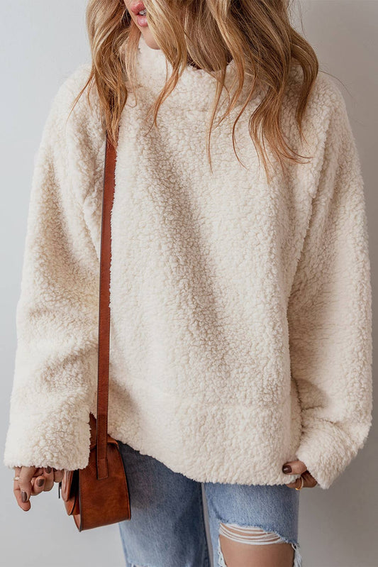 Fleece Pullover Sweatshirt