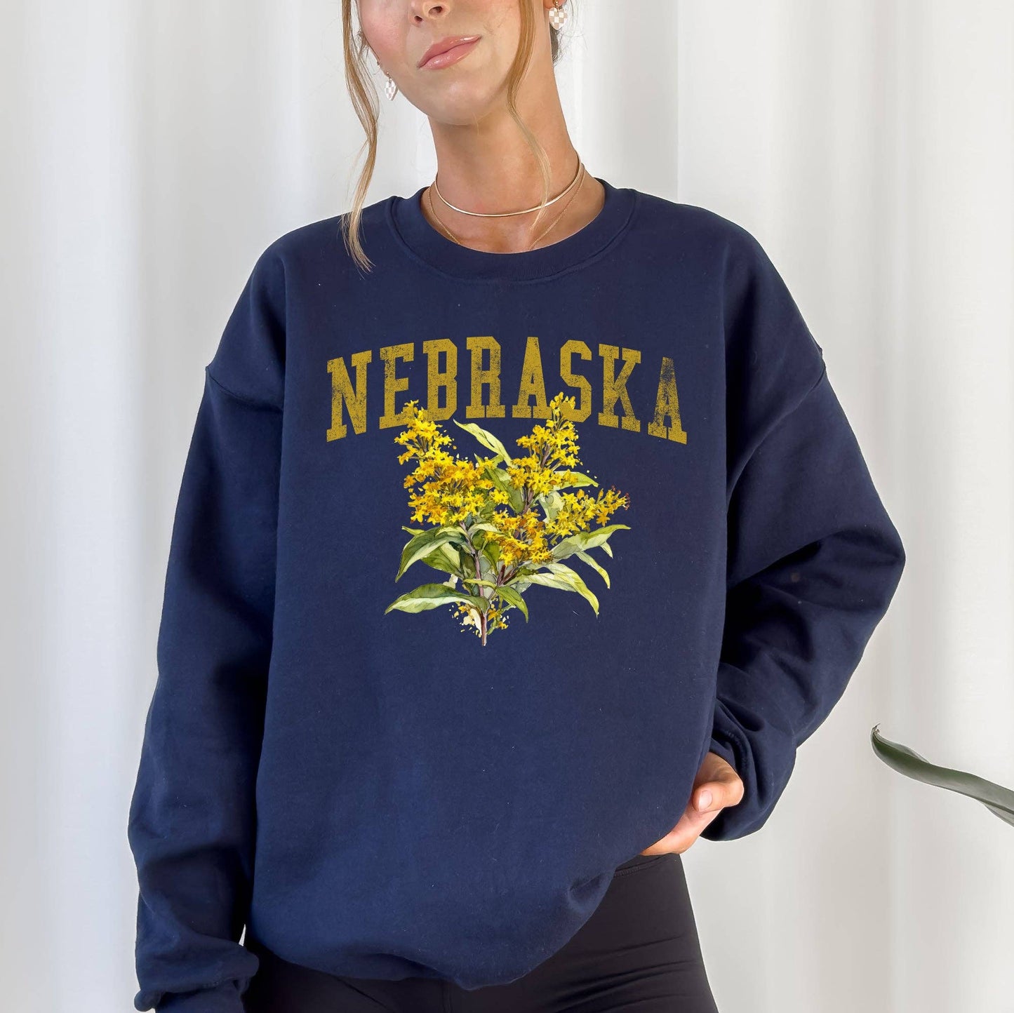 NE State Flower Sweatshirt