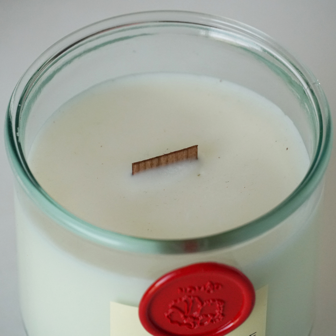Nomad Wax Co. - White Jasmine Niwa Floral Candle - 10oz