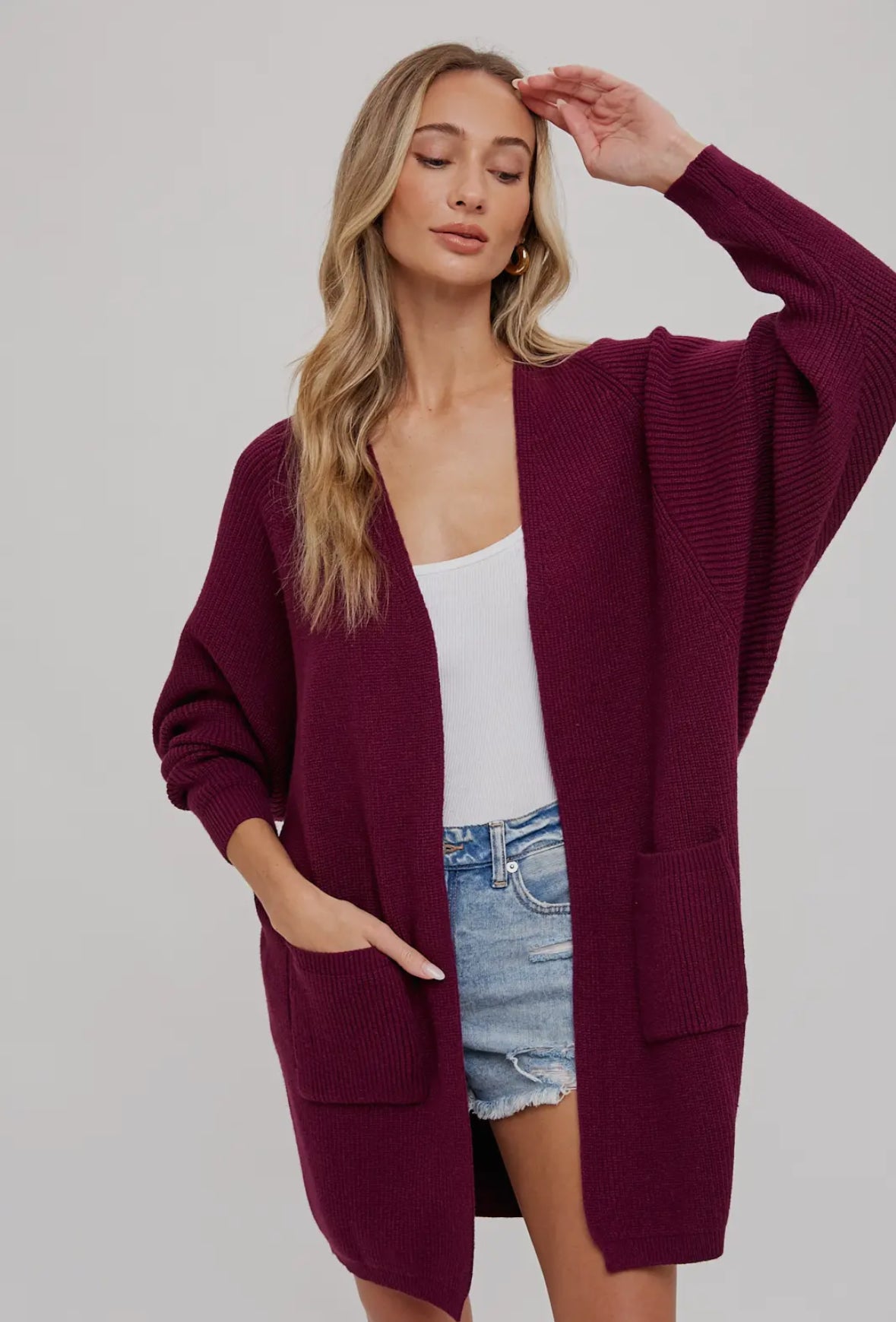 BATWING CARDIGAN