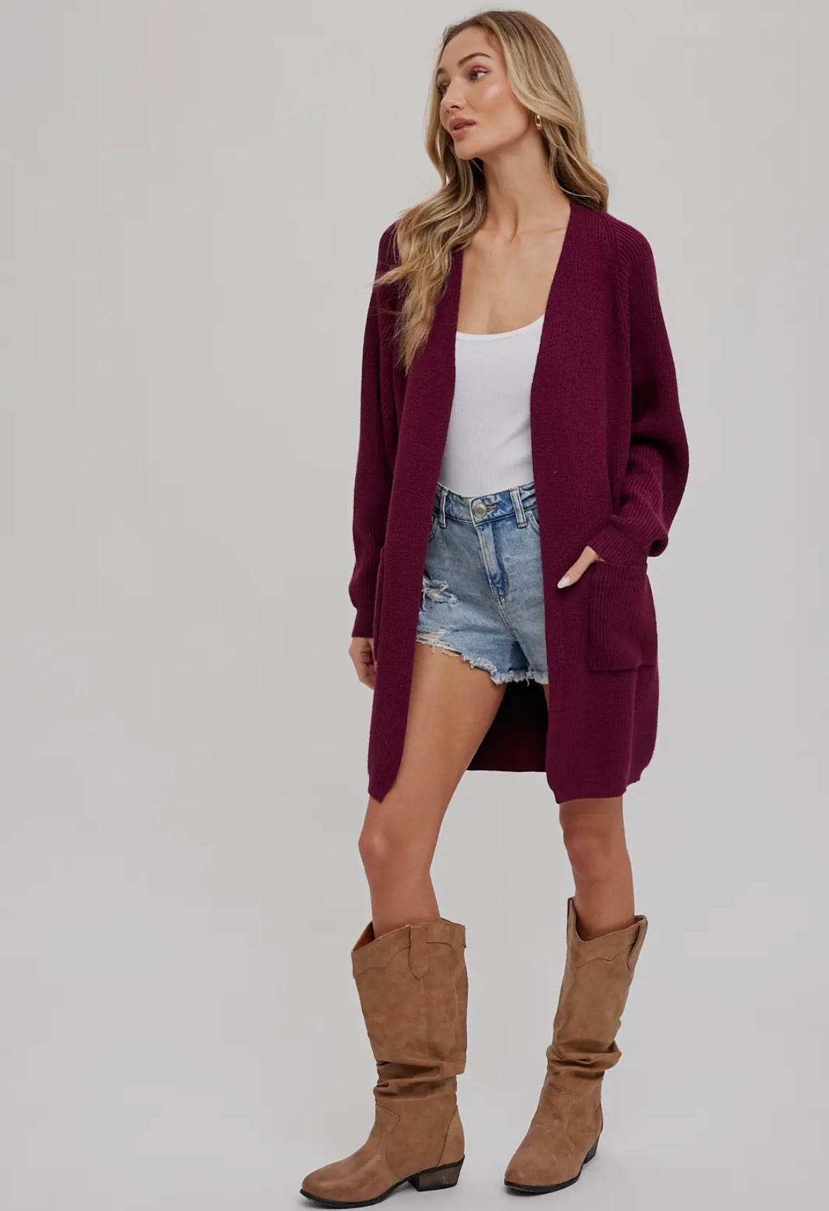 BATWING CARDIGAN