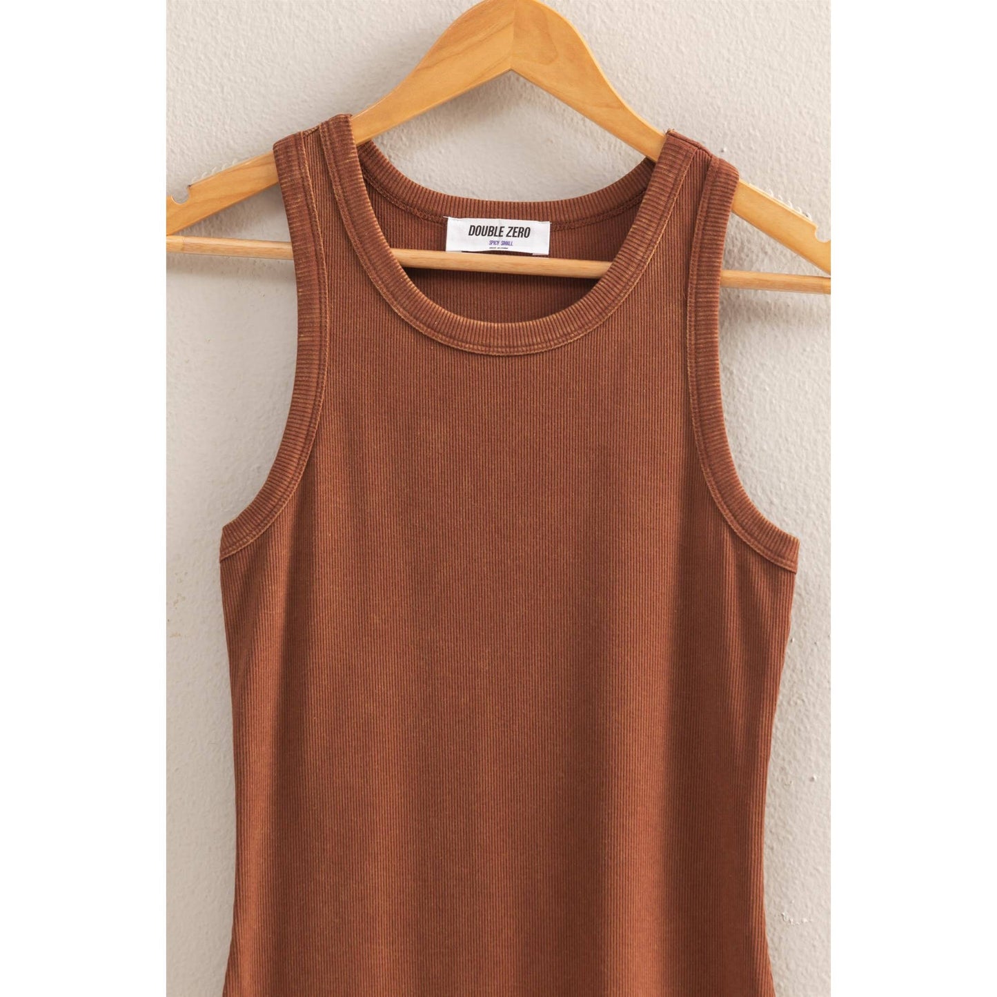 Acid Washed Tank Dress