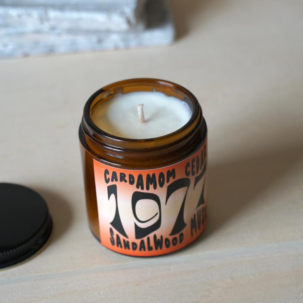 Nomad Wax Co. - 1977 Classic Jar Candle - 4oz Amber Mini