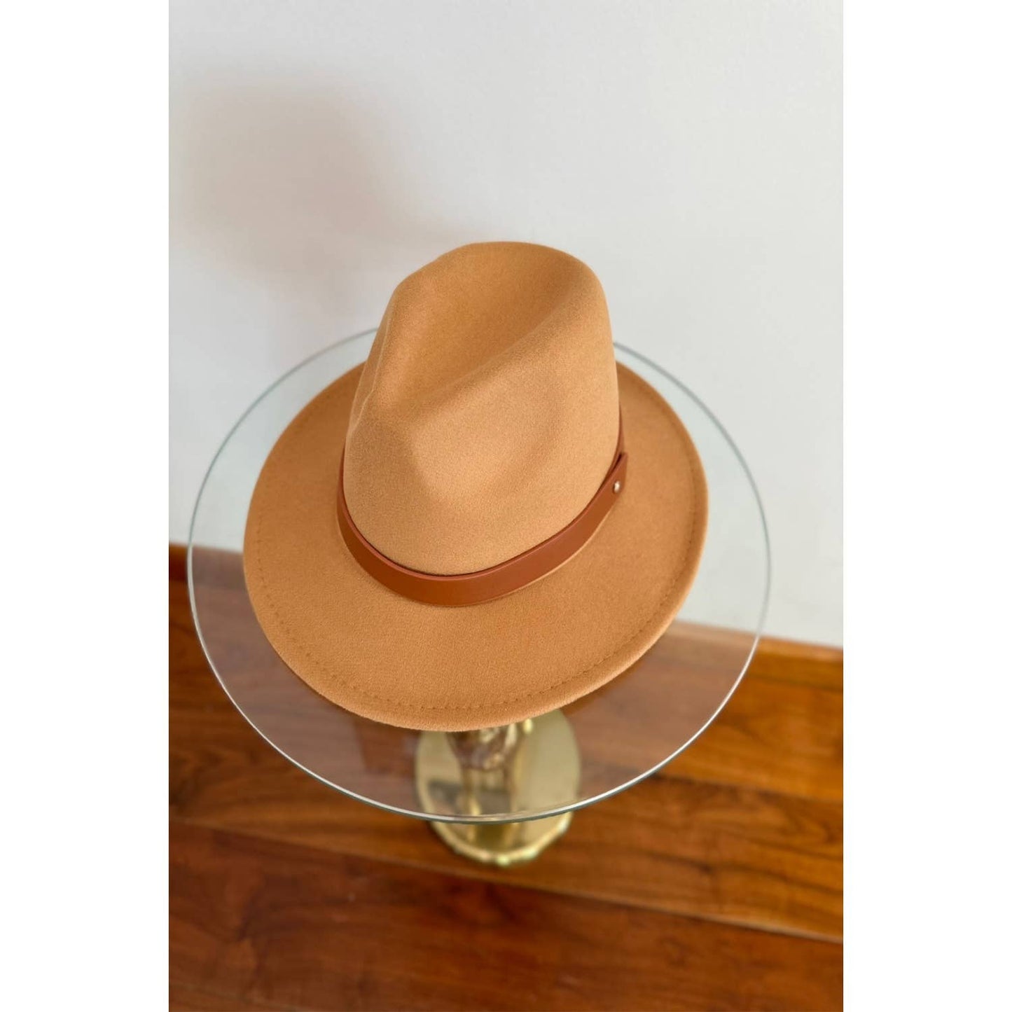 FEDORA HAT With Leather Belt