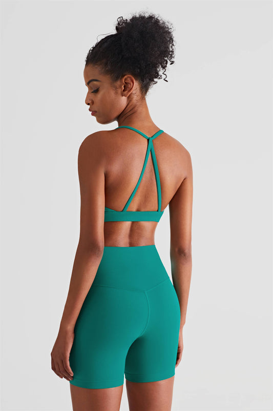 Luna triangle-back Sports Bra