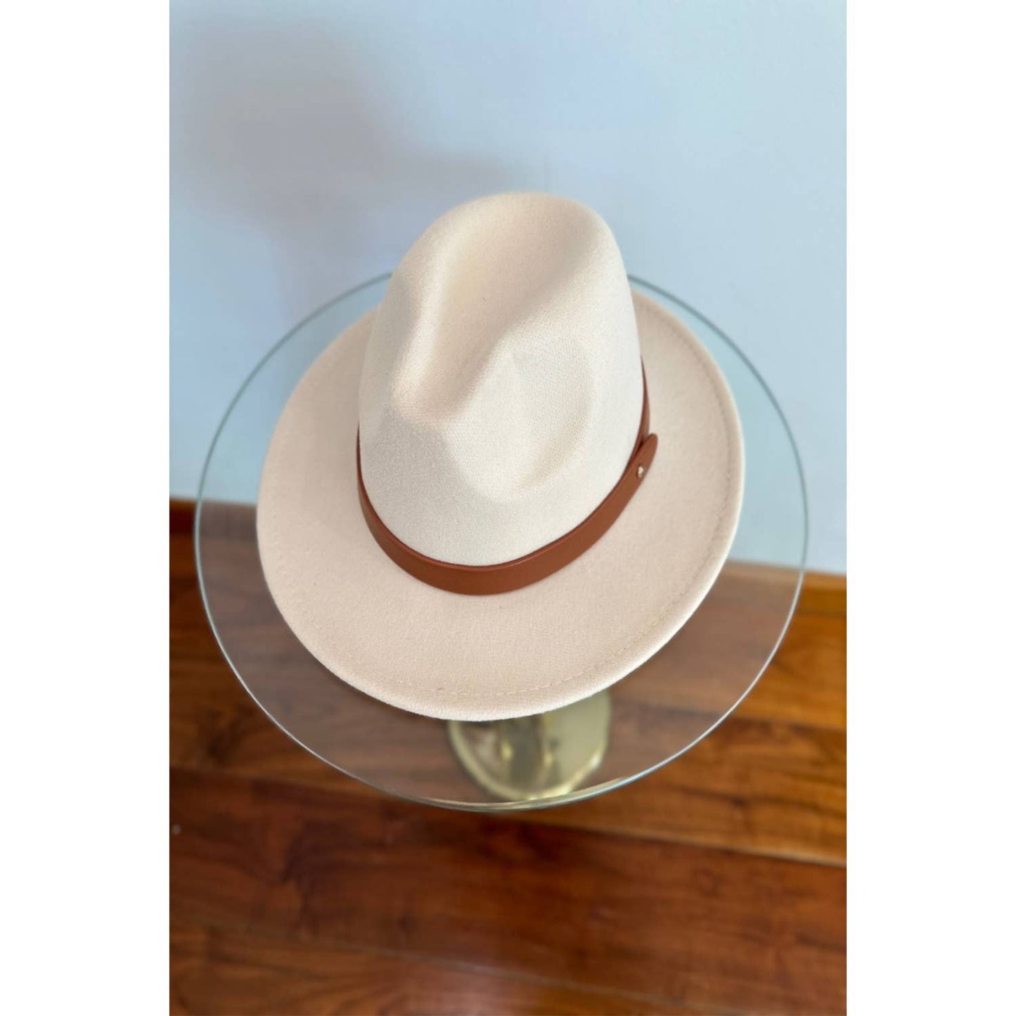 FEDORA HAT With Leather Belt