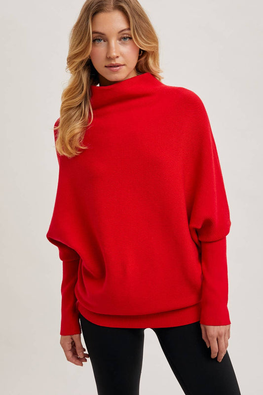 SLOUCH NECK PULLOVER