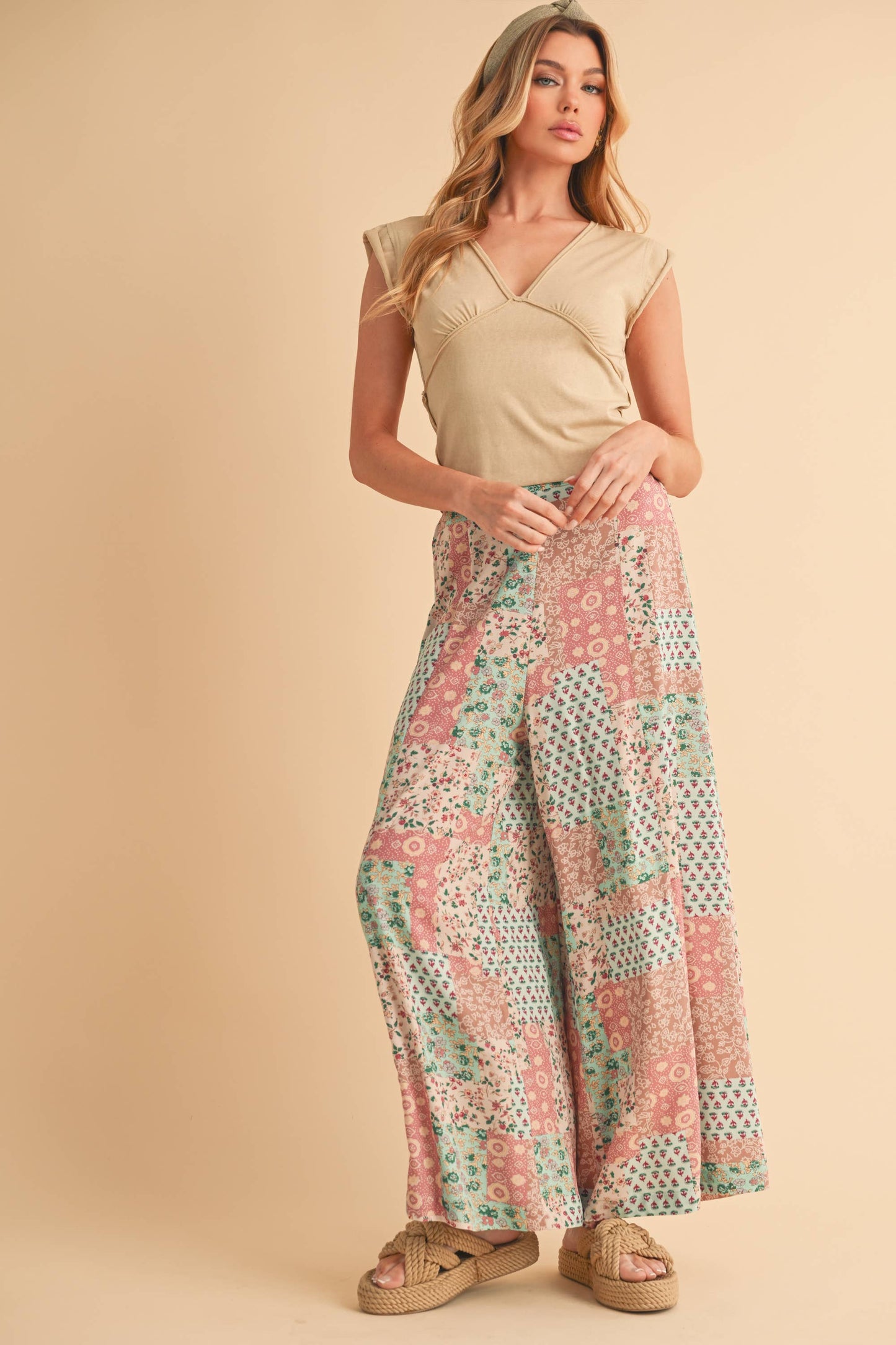 Coline Printed Pants