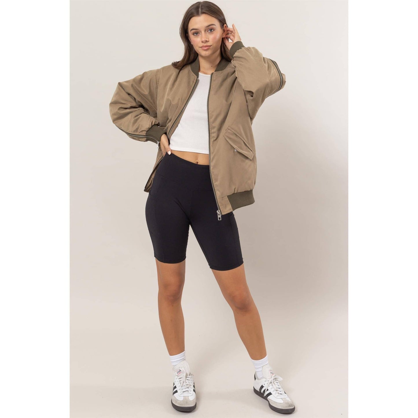 Puffer Bomber Jacket