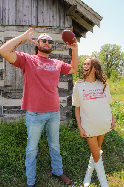 Raine Company - Game Day Village Tee Crimson