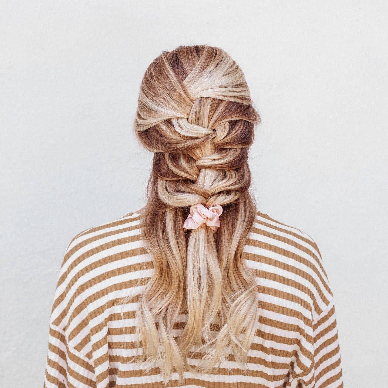 KITSCH - Scrunchies Metallic (Blush)