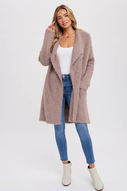 FUZZY CARDIGAN