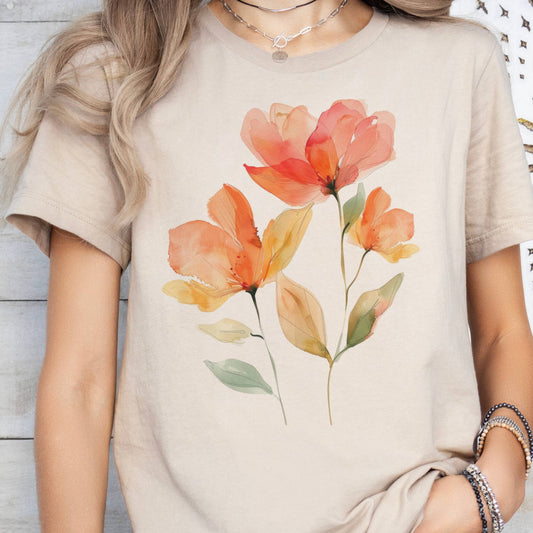 Summer Flower Graphic Tee
