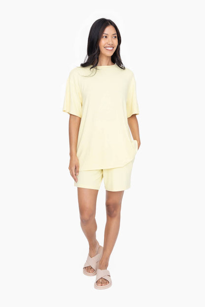 Mono B - Brushed Hacci Bermuda Shorts