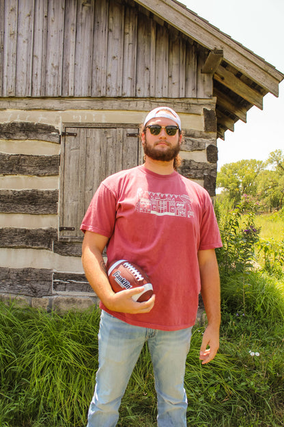 Raine Company - Game Day Village Tee Crimson