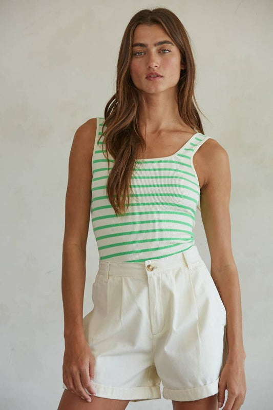 Ribbed Bodysuit