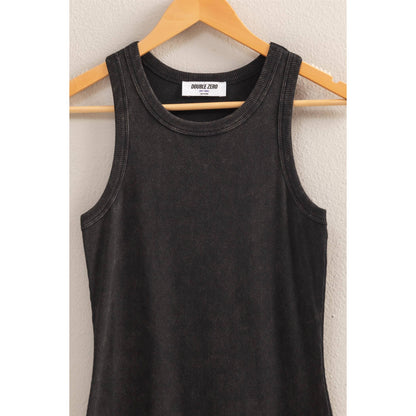 Acid Washed Tank Dress