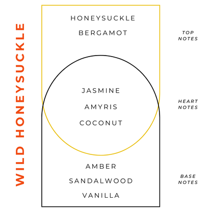 Nomad Wax Co. - Wild Honeysuckle Niwa Floral Candle - 10oz