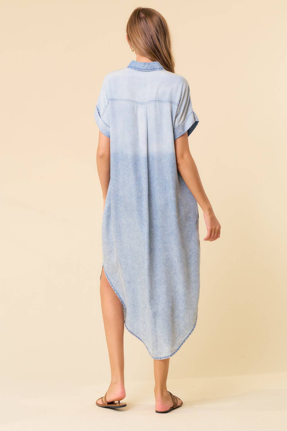 Doe and Rae - TENCEL DENIM SHIRT DRESS