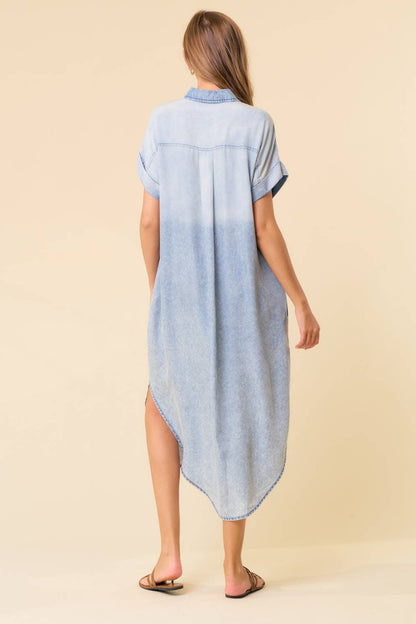 Doe and Rae - TENCEL DENIM SHIRT DRESS