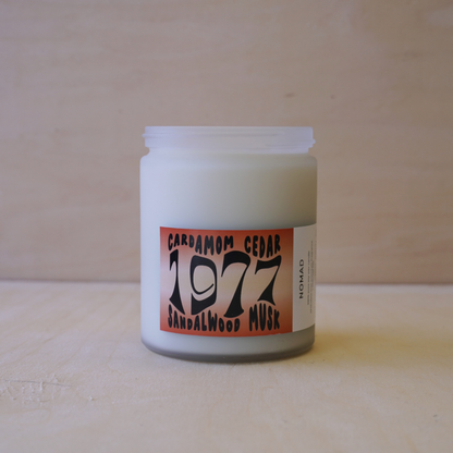 Nomad Wax Co. - 1977 Classic Jar Candle - 16oz Frosted