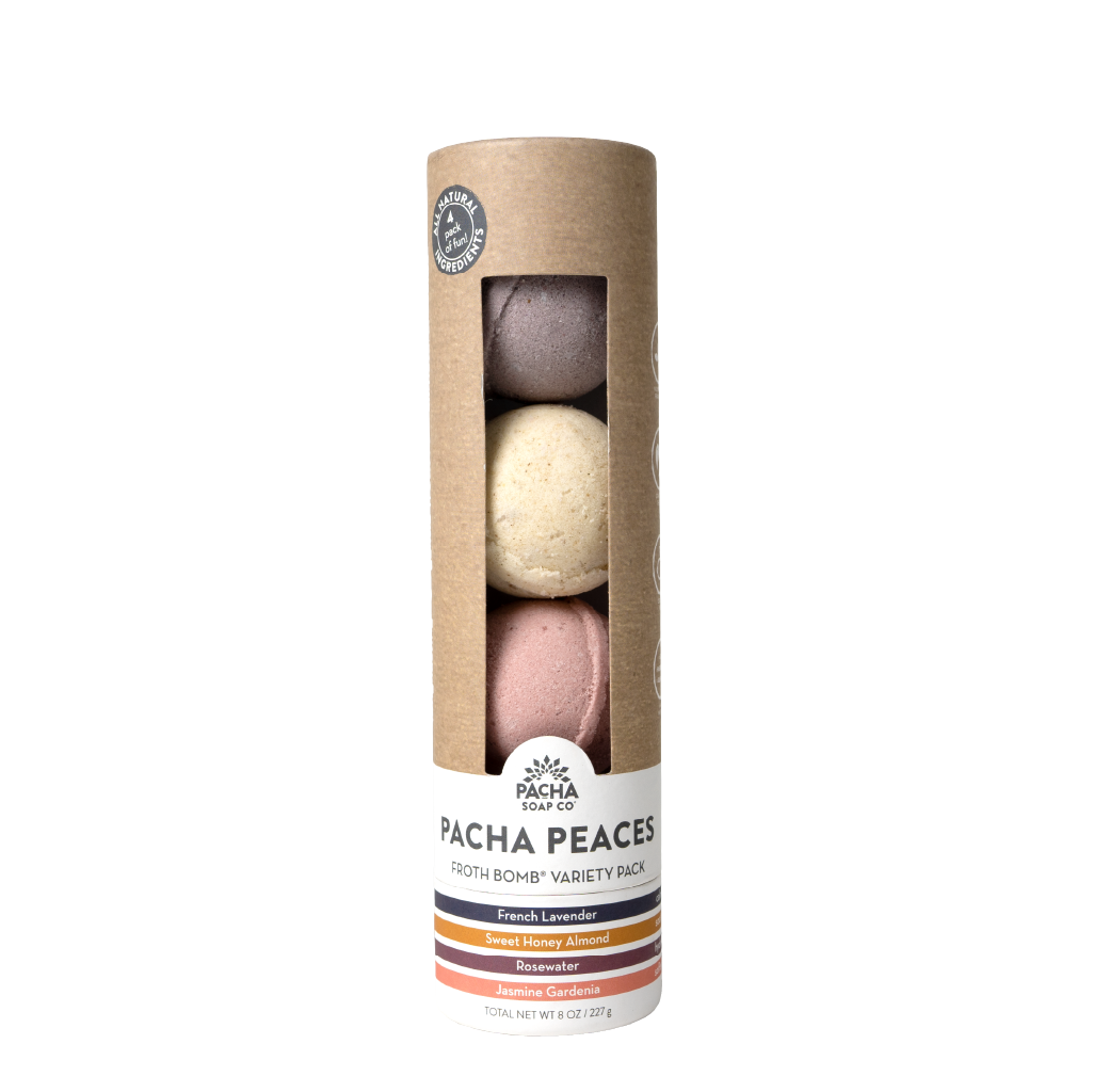 Pacha Soap Co. - Pacha Peaces Froth Bomb 4 pack