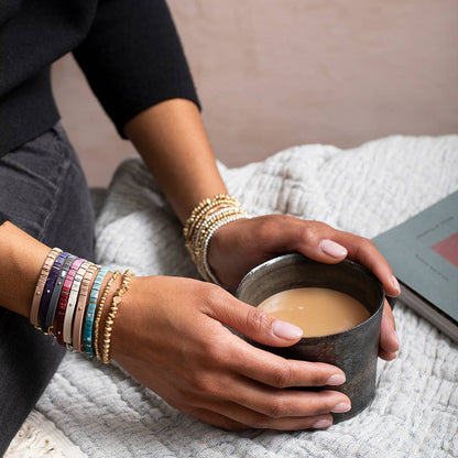 Scout Curated Wears - Good Karma Ombre w/Chain Bracelet - Gratitude Fawn/Gold