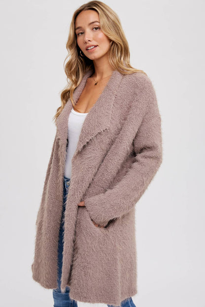 FUZZY CARDIGAN