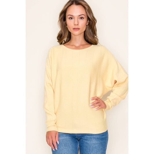 TEXTURED SWEATER