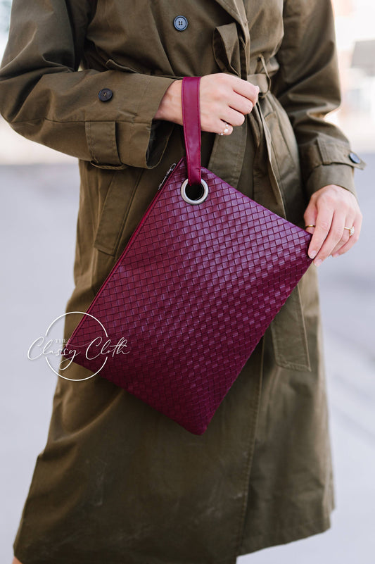 Clutch - Weave Purse