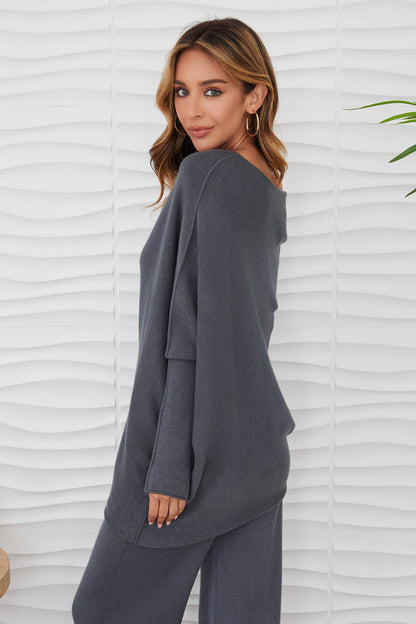 MILIO MILANO - ASYMMETRICAL SWEATER