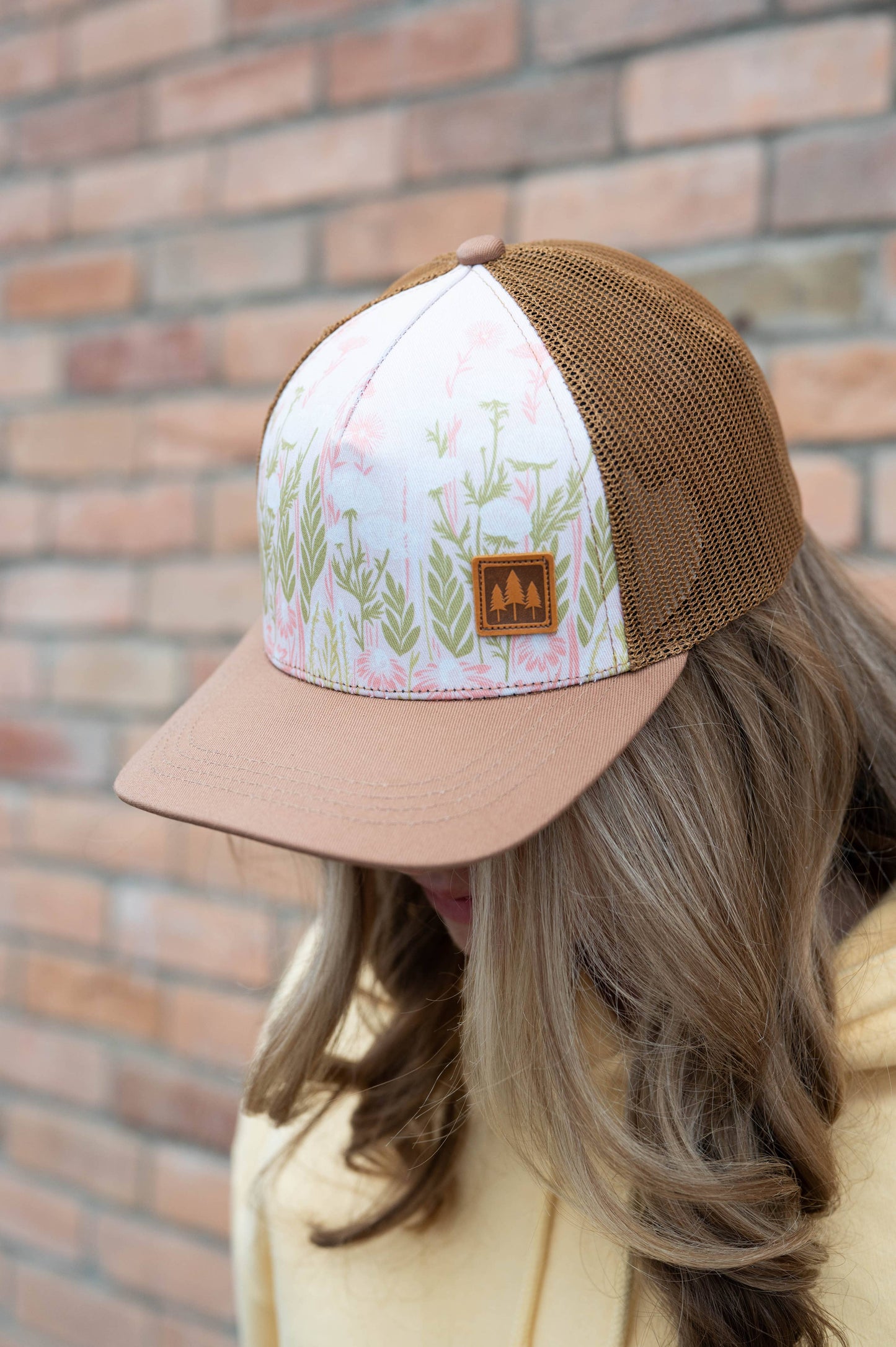 The Montana Scene - Wild Field Unisex Trucker - Soft Brown