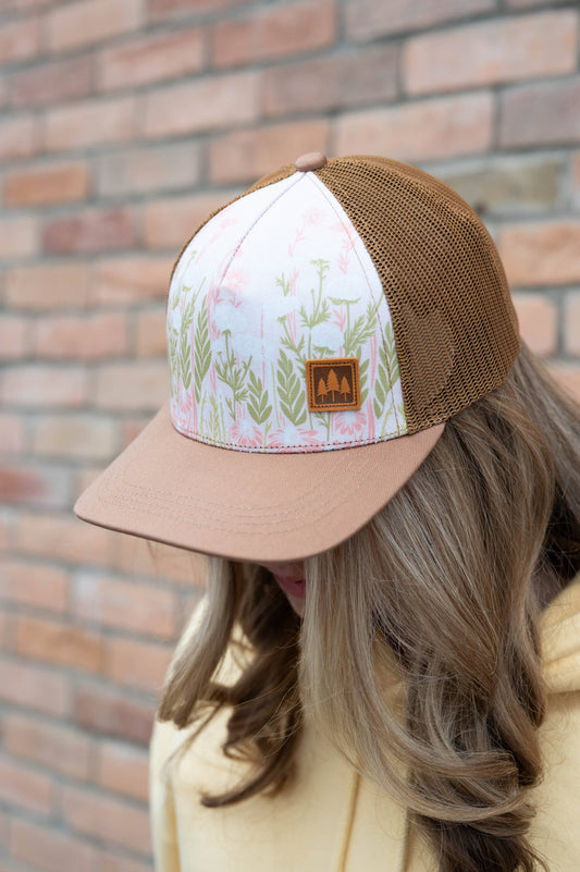 The Montana Scene - Wild Field Unisex Trucker - Soft Brown
