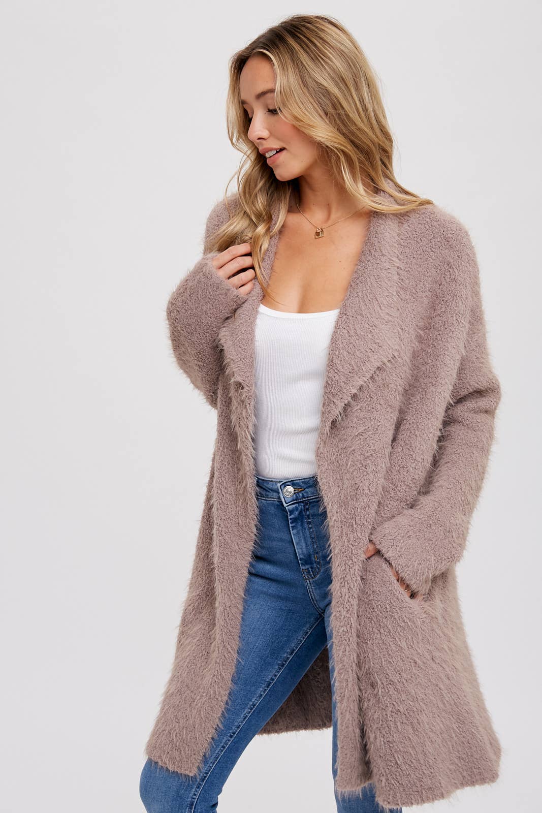 FUZZY CARDIGAN