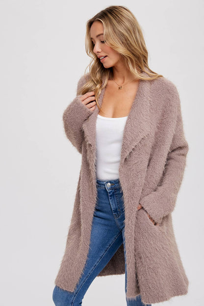 FUZZY CARDIGAN