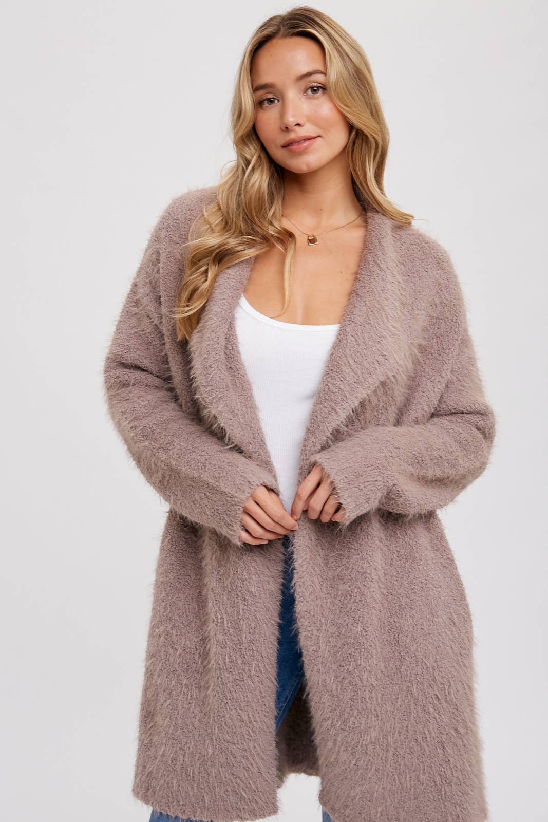 FUZZY CARDIGAN