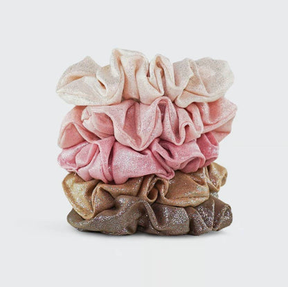 KITSCH - Scrunchies Metallic (Blush)